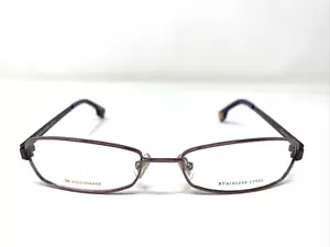 HUGO BOSS ORANGE BO 0022 AA2 53-17-135 Violet Full Rim Eyeglasses Frame H209 - Picture 1 of 8