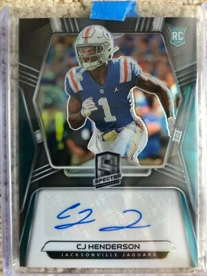 2020 PANINI SPECTRA CJ Henderson RC AUTO #190/199!! - Image 1 of 2