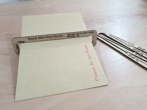 Royal Mail Size Guide Letter Ruler Post Office Postal Price Postage Checker - Picture 1 of 10