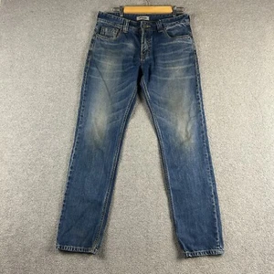 Lois Men's Jeans Size 33 Blue Faded Wash Straight Leg Cotton Denim Made in Spain - Bild 1 von 24