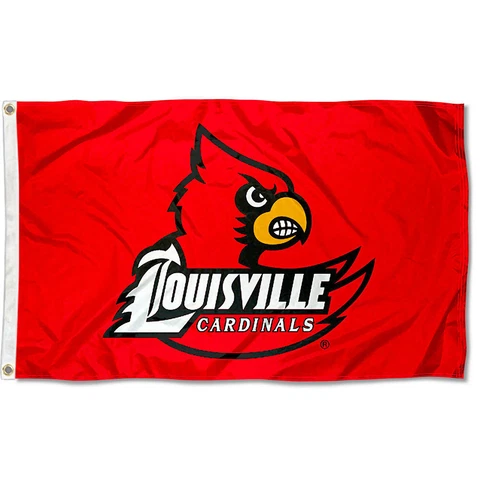 UL Cardinals University of Louisville 3' x 5' Flag Cover