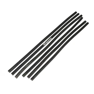 Vespa Foot Board Floor Runner Rubber Strip Inserts Set PX LML 2T PE EFL ECs - Picture 1 of 5