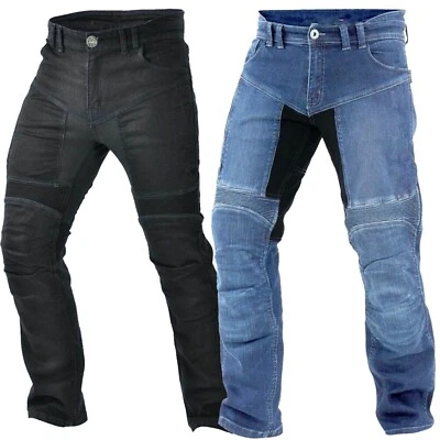 LP Herren Motorrad Jeans Motorradhose Denim mit Protektoren 30 - 42 inch