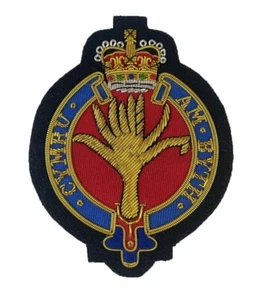 Drahtgesticktes Blazerabzeichen Welsh Guards Regiment - Welsh Guards Abzeichen - Bild 1 von 1