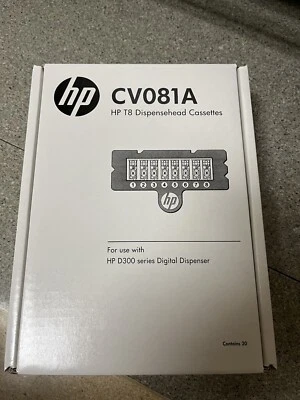 HP T8 Dispensehead Cassettes, CV081A TECAN, HP D300 Digital Dispenser PACK OF 20