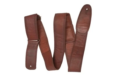 Correa de cuero para guitarra WerKens correas de bajo eléctrico acústico cinturón de hombro acolchado. Foto 1 de 4