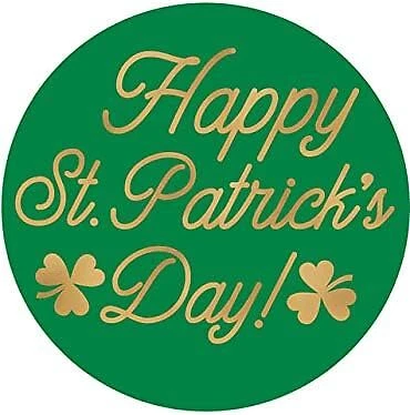 Пластиковые подставки для украшения вечеринки на тему ирландского зеленого праздника День Святого Патрика - Изображение 1 из 1