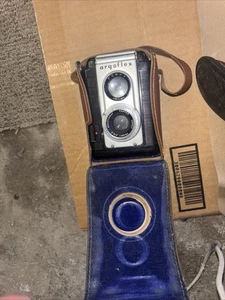 Argus Argoflex Forty TLR Kamera 75mm f/4.5 FUNKTIONIERT mit Koffer Vintage 50er Jahre sauber - Bild 1 von 5
