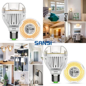 SANSI LED Light Bulbs A19/A21 5000K/3000K Energy Efficient Indoor Replacement - Picture 1 of 30