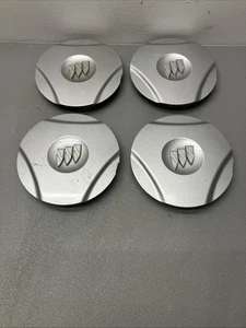 Set of 4 OEM 2000-2004 Buick Regal SILVER 16x6 Wheel Center Caps Hubcaps 9593588 - Bild 1 von 6