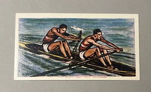 Comet Sweets 1959 primera serie logros olímpicos #21 remo (B) - Imagen 1 de 2
