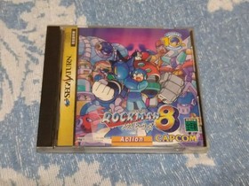 Rockman 8 Sega Saturn Game Used, Working Condition