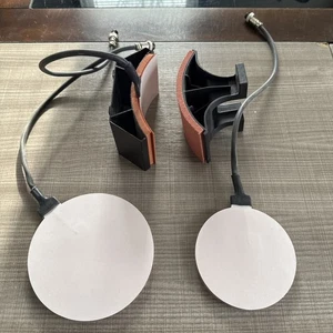 Heat Press Attachment: Hat Press,Plate Mats Heating Pads 6” and 4.75” Never Used - Picture 1 of 8