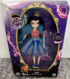 Disney Descendants EVIE: NEON LIGHTS BALL Isle of the Lost Doll NEW/ SEALED BOX - Picture 1 of 11