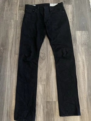 Rogue Territory Men's Stanton Black Japanese Selvedge Denim Jeans Made In USA   - Image 1 of 4