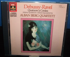 Debussy & Ravel String Quartets Alban Berg Quartet EMI CD Japan - Picture 1 of 3