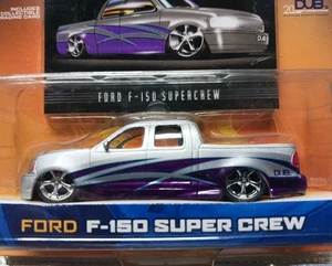 2003 Jada Dub City #055 Ford F150 Super Crew Truck - Lowrider - Sammelkarte - Bild 1 von 10