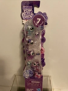 Littlest Pet Shop Petal Party Collection 7 Pets Purple pack in Original Package - Picture 1 of 4