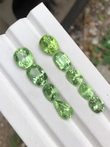36.55 Carat Pastel color Pakistani Peridot lot for jewellery - Picture 1 of 8
