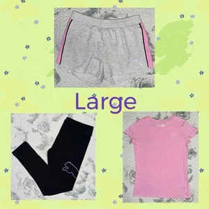 Girls (3pc) Puma Summer Bundle Sz/ LARGE (12-14) - Picture 1 of 5