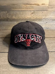 Starter Hat Chicago Bulls Dynasty Three Peat RARE Black - Bild 1 von 7