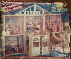 Vintage 1985 SEARS Fashion Mansion Barbie Puppenhaus - Bild 1 von 7
