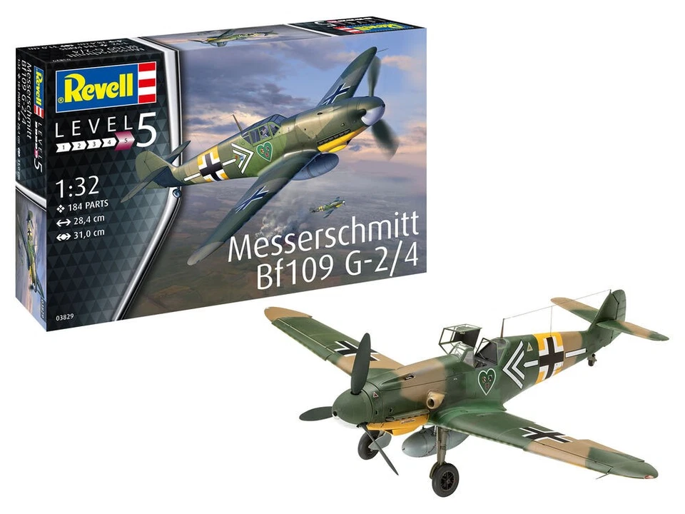 Revell 1:32 3829 Messerschmitt Bf109G-2/4 - NEU - Bild 1 von 1