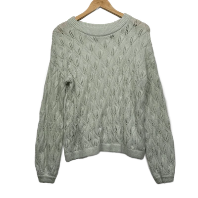 Boden Light Green Wool Blend Jumper Size 6 8 Soft Long Sleeve Lightweight - Image 1 of 4