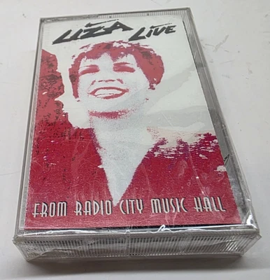 Liza Minnelli Live Radio City Music Hall Cassette Tape (New 1992) Sony - Image 1 of 4