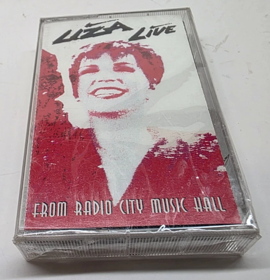 Liza Minnelli Live Radio City Music Hall Cassette Tape (New 1992) Sony - Image 1 of 4