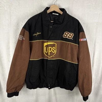 Chaqueta de Colección Winner's Circle UPS #88 Dale Jerrett NASCAR Para Hombres Talla XL Foto 1 de 4