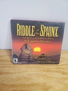 Riddle of the Sphinx An Egyptian Adventure WINDOWS 95/98 MAC PC 2000 NEU SEALED - Bild 1 von 1
