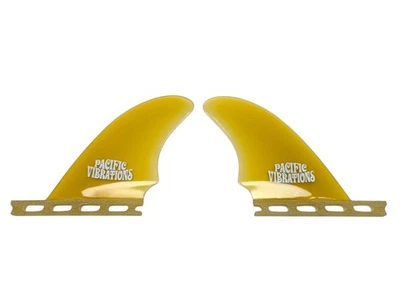 Pacific Vibrations 4.25" Hydromatic Quad rears surfboard fins fits Futures
