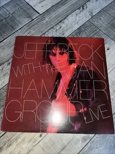 Jeff Beck with the Jan Hammer Group - Live - 12” Vinyl Record LP - 1977 Epic UK - Picture 1 of 4