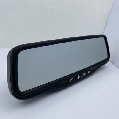 09-14 Chevy Acadia Traverse Rearview Mirror 026137 OnStar AutoDim Backup Display - Image 1 of 4