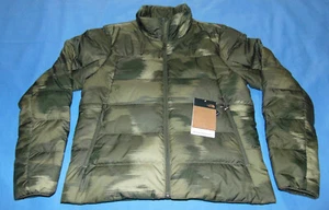NWT WOMEN'S NORTH FACE VALLE CAMOUFLAGE DOWN JACKET MEDIUM G&R - Picture 1 of 5