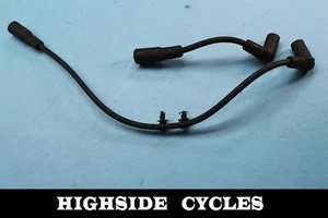 1395 02 HARLEY-DAVIDSON SOFTAIL BOBINA DE ENCENDIDO BUJÍA CABLES CABLES - Imagen 1 de 6