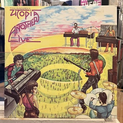 [ROCK/POP]~EXC LP~TODD RUNDGREN~UTOPIA~Another Live~[1975~BEARSVILLE~Issue] - Image 1 of 4