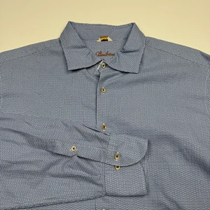 Stenstroms Herren Hemd Fitted Body Hellblau Zweifach Super Baumwolle 2XL XXL - Bild 1 von 8