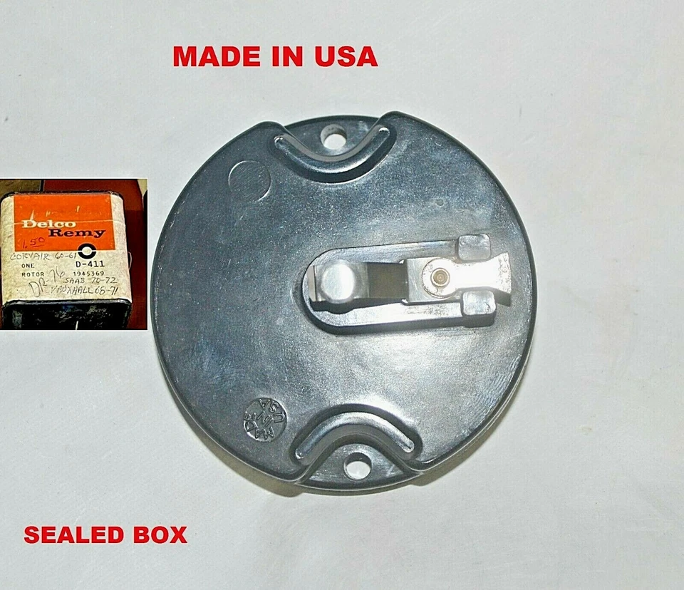 Rotor de encendido Chevrolet Corvair 1960-1961 Saab 99 1969-1972 Triumph TR7 1980-81 Foto 1 de 1
