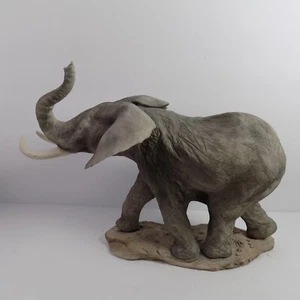 Debra Minette Elephant Figurine Wildlife Sculpture Ltd. Ed. 2/20       - Picture 1 of 7