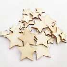 200pcs wooden stars wooden stars cutouts hanging decoration Christmas