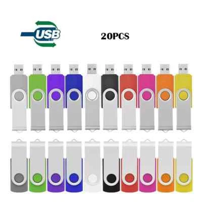wholesale bulk 20pcs usb flash drives thumb data storage pen u disk memory stick - Image 1 of 4