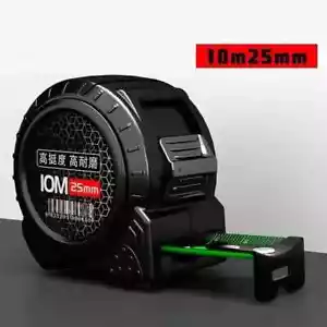 3/5/10M Metric Measuring Tape Self Locking Fluorescent Steel Tape Measure - Picture 1 of 15