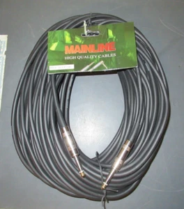 100ft 1/4" Mainline Male to Male Speaker/Amplifier Flexible Cable - Picture 1 of 4