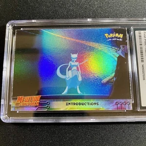 CGC 7.5 Topps Pokemon Mewtwo Strikes Back: Introducciones #21 RAINBOW FOIL psa - Imagen 1 de 3