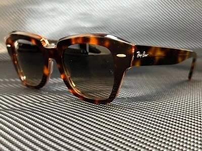 Gafas de sol unisex Ray Ban RB2186 1324BG Havana Square 49 mm Foto 1 de 4