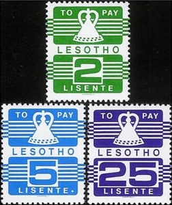 LESOTHO 1986 DUES / PORTO MNH  💲FREE SHIPPING💲 - Picture 1 of 1