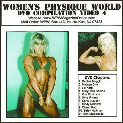 Women's Physique World WPW Compilation DVD CV-4 - Female Bodybuilding DVD - Bild 1 von 4