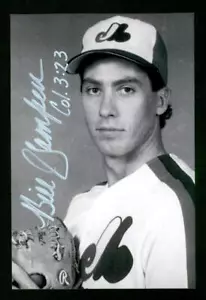 #0711, 4" x 6" Photo Card, Signed-Autographed, Bill Sampen, Montreal Expos - Picture 1 of 2